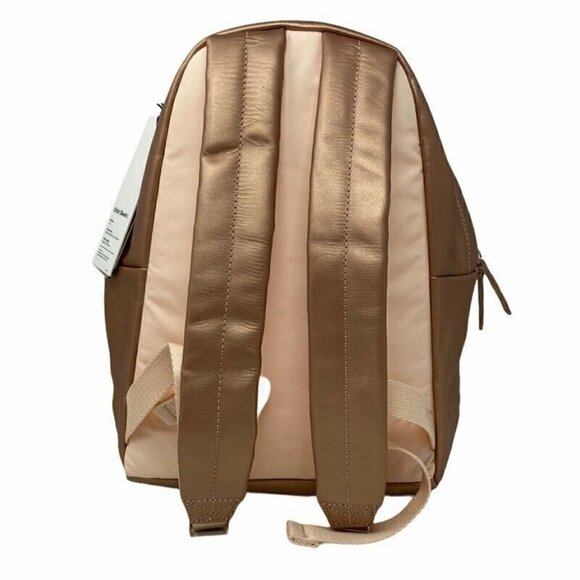 NEW Eastpak Orbit Sleek'r Backpack Pink Leather - Picture 9 of 12